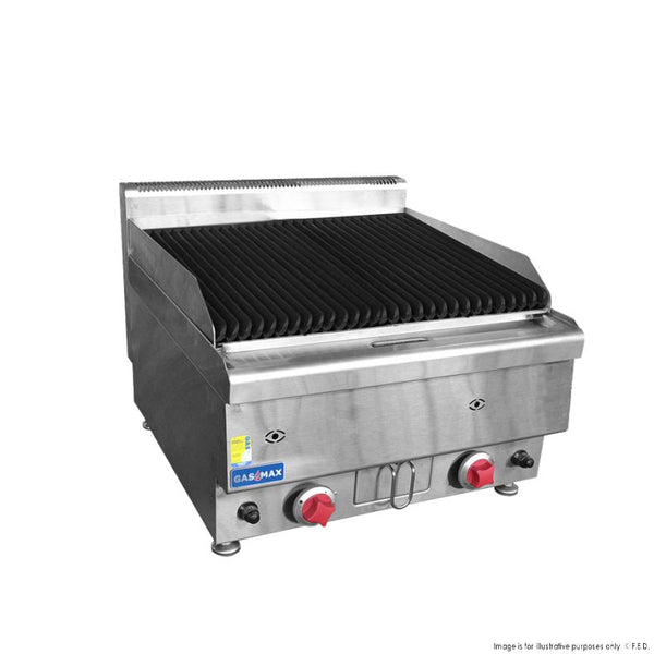 GASMAX Benchtop 2 Burner Chargrill 