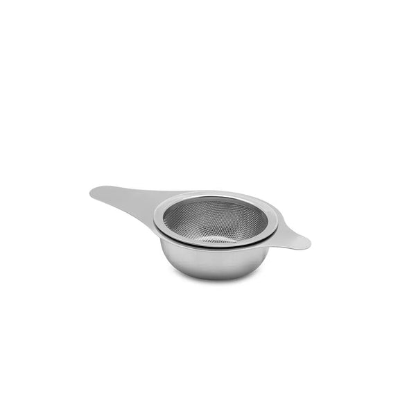 Tea Strainer Fine Mesh With Drip Bowl 18/8 Stainless Steel Large 80331 KH