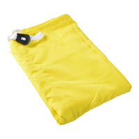 Laundry Bag Yellow With Drawstring Commercial Grade Polyester 100% Capacity 18 Litre