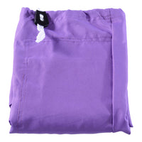 purple 18 litre laundry bag with drawstring