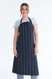 London Navy/White Bib Apron 86 x 100cm 10810