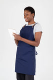 Luca Navy Bib Apron 70 x 82cm AC-LUCA02