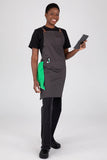 Luca Slate Bib Apron 70 x 82cm AC-LUCA04