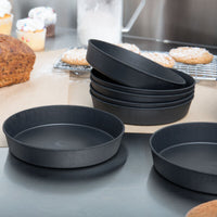 Matfer Bourgeat 345110 PK12  Quiche Mould 100mm Non-Stick Plain-Edge Tartlet / Mini Cake Pan