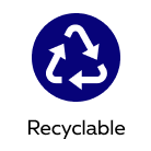 Oval Recyclable Plastic Plates LARGE- 210x300mm– WHITE Disposable GFOL