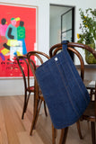 Mia Utility Pouch Navy Waist Apron 3 Pocket 38cm wide x 26cm deep AC-POUCH06