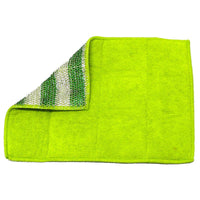 green microfibre scour cloth