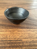 Melamine 250ml Matte Black Miso Soup & Salad Bowl 110mm Shunta 4235 110mm x 60mm