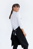 Monaco Black Bib Apron 86 x 86cm 240gsm 65% Polyester 35% Cotton  PROEA10P