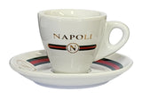 NAPOLI CUP AND SAUCER SIGNATURE SET 4 PIECE