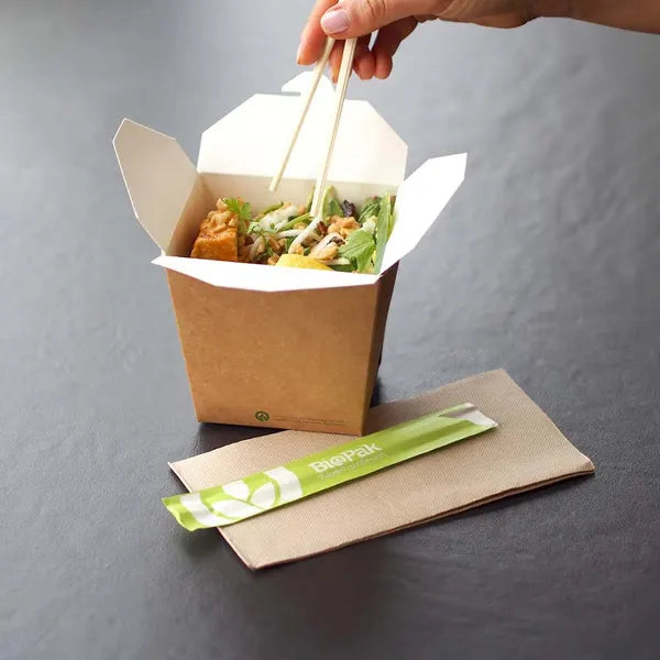 Biopak 240ml / 8oz BioBoard Noodle Box 1,000 Noodle Boxes BB-NB-8 ...