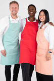Oska Peach Bib Apron AC-OSKA07