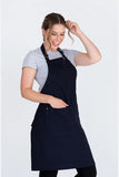 Oska Navy Blue Bib Apron AC-OSKA05