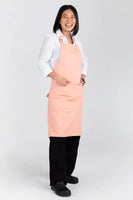 Oska Peach Bib Apron AC-OSKA07