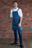 Outback Lagoon Blue Bib Apron 68 x 82cm  AC-OUTBACK02