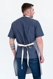 Paris Professional Navy Blue Bib Apron 68 x 86cm PROECA03