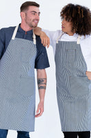 Paris Professional Navy Blue Bib Apron 68 x 86cm PROECA03