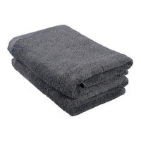 Bath Towel Pearl 100% Cotton Charcoal 70 x 140cm