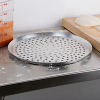 aluminium pizza tray perforated
