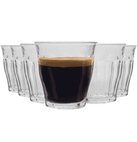 Duralex Picardie Espresso Glass 160ml Pack 4 Glasses