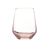 Allegra Pink tumbler glass 425ml 