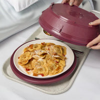 Duraware® Plate Steep Rim Round Ceramic 28cm Box of 24 Plates 61309