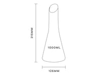 Plumm Gift Sets of 4 Glasses & Flinders Decanter PLU37001FL