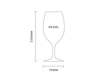 Plumm Outdoors RED or WHITE 463ml Set of 4 Polycarbonate Glasses PLUO6660RW Gift Box