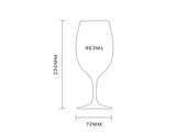 Plumm Outdoors RED or WHITE 463ml Set of 4 Polycarbonate Glasses PLUO6660RW Gift Box