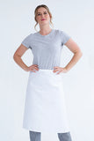 Waiters 3/4 Waist Apron No Pocket White 86 x 70cm x 40cm PROA010