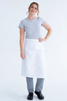 apron white bib 