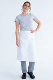 apron white bib 