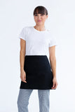 Professional 1/2 Waist Apron Black  70 x 40cm