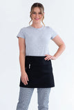 1/2 Waist Apron W/Pkt Black 70x 40cm PROA16P
