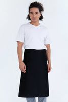 3/4 Waist Apron Black 86 x 70cm PROA17