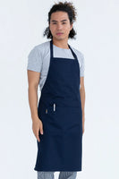 Professional Multi Purpose Bib Apron With Pocket Navy 70 x 86cm PROA20P