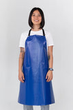 Blue Bib Apron PVC Waterproof Dishwasher & Utility Apron 70 x 86cm