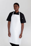 Professional PVC White Waterproof Bib Apron 70 x 86cm 10850
