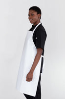 Professional PVC White Waterproof Bib Apron 70 x 86cm 10850