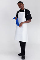 Professional PVC White Waterproof Bib Apron 70 x 86cm 10850