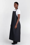 Professional Waterproof PVC Black Bib Apron W Nylon Backing 90 x 120cm 10874