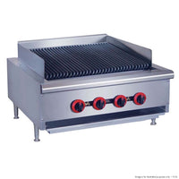LPG Gas 4 Burner Char Grill Top