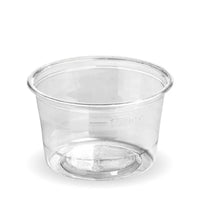 Biopak 140ml Clear Sauce Cup Container Box 1000 Containers
