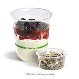 90ml Clear Sauce Cups Compostable BioPak  BioCup 2,000 Sauce Containers R-90