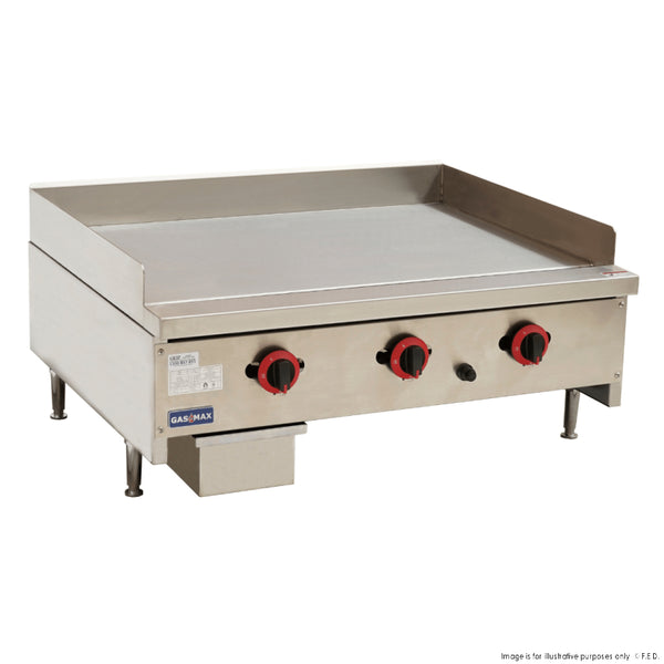 Gasmax Three Burner Griddle