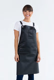 Classic Black 100% Cow Leather Apron 70 x 86cm AC-RILEY01