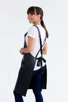 Classic Black 100% Cow Leather Apron 70 x 86cm AC-RILEY01