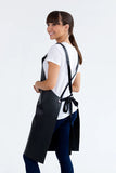 Classic Black 100% Cow Leather Apron 70 x 86cm AC-RILEY01