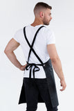 Black Leather Apron 70x 86cm AC-RILEY02
