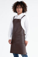 Riley Select Brown Leather Apron AC-RILEY04
